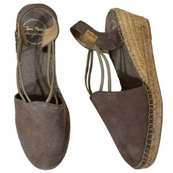 Shoes - Size 40 Toni Pons NWOT Women's Brown Espadrille Shoes